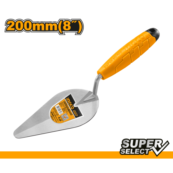 Cuchara Albañil 8" Mango Plástico. HBT8125 INGCO